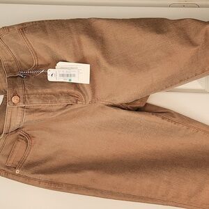 Tommy Bahama Copper Metalic  Highrise Ancle Jeans